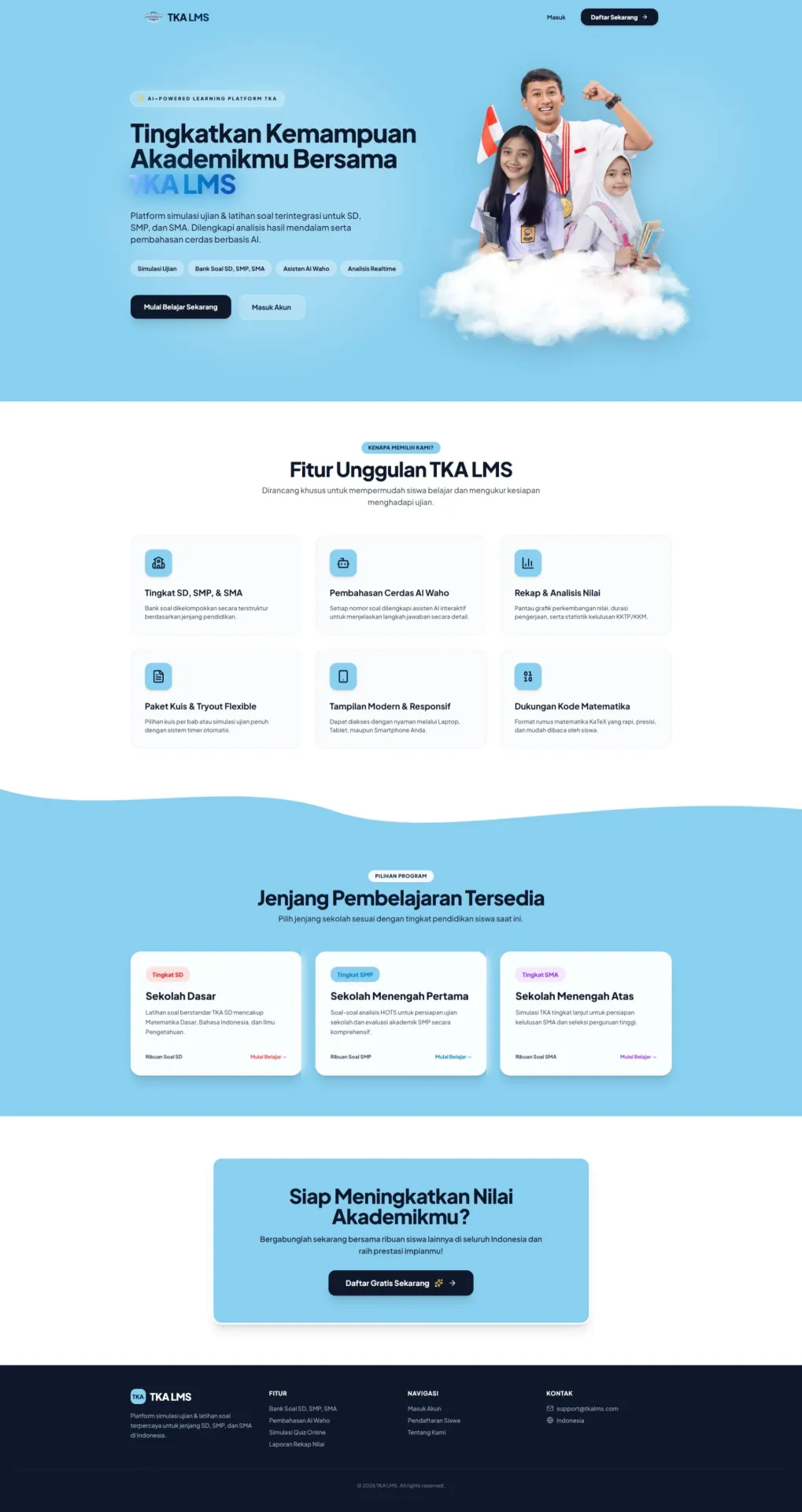 Preview Project TKA LMS